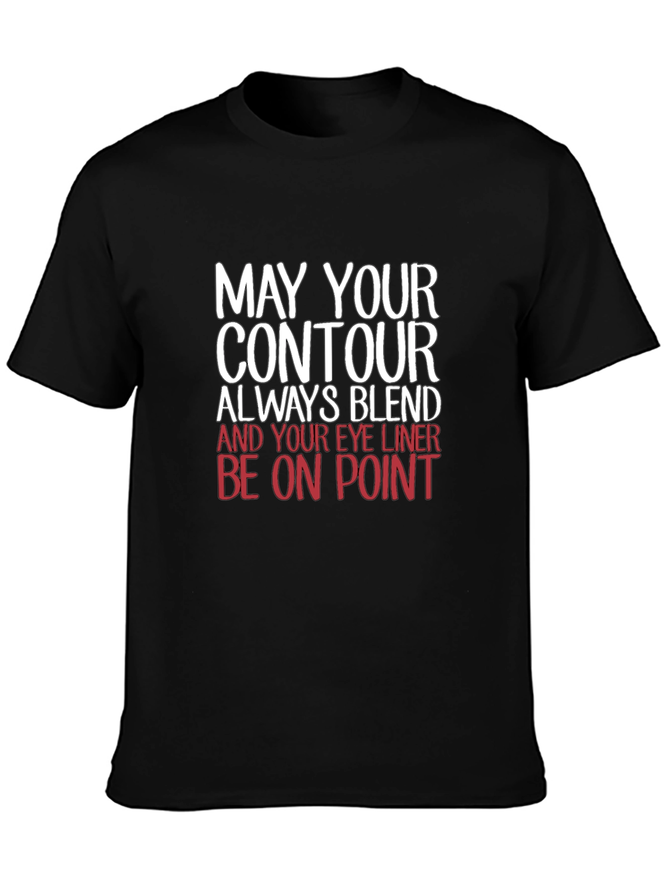 Contour Blend Graphic Tee - Makeup Lover Shirt
