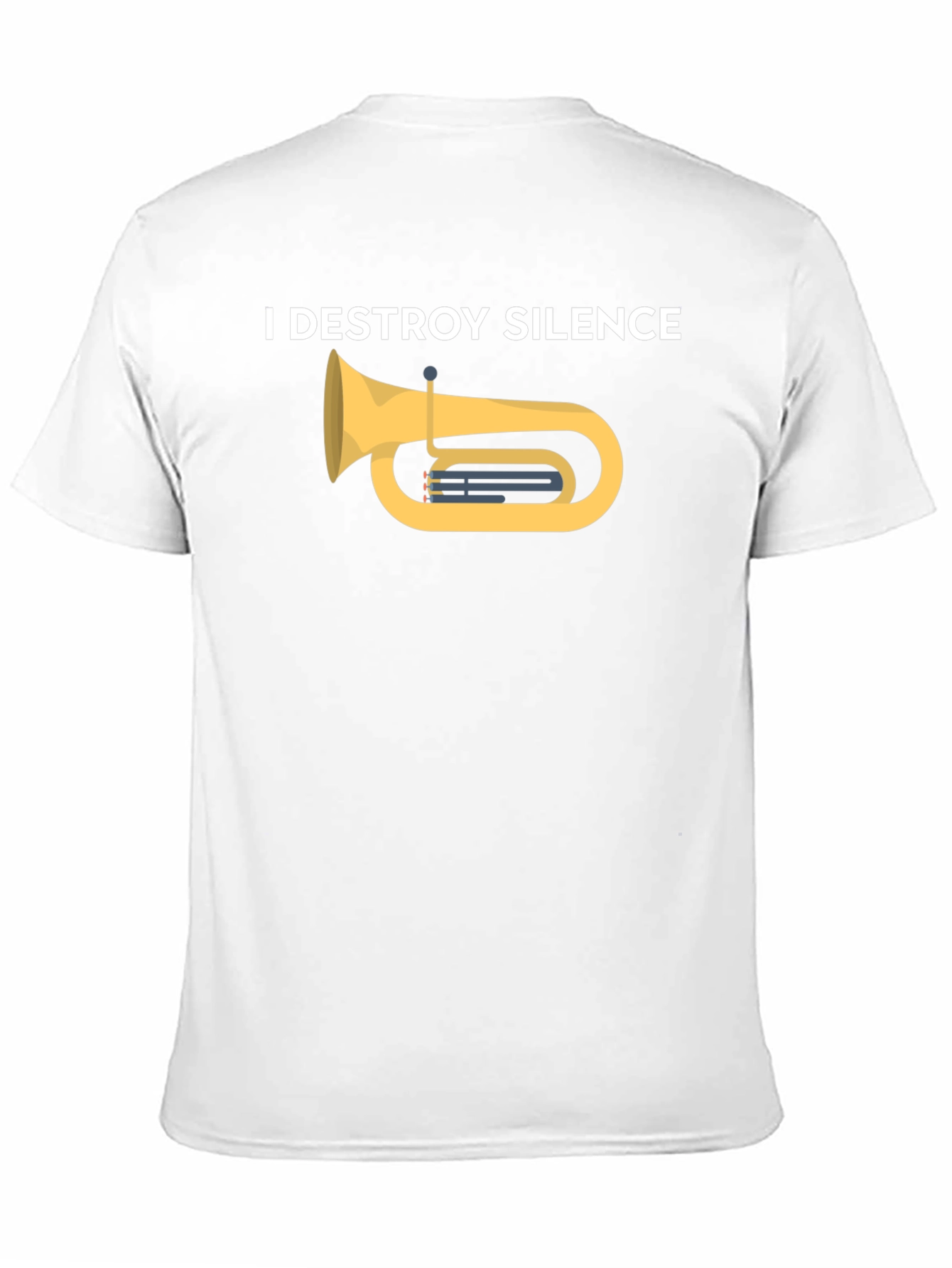 I Destroy Silence Tuba T-Shirt