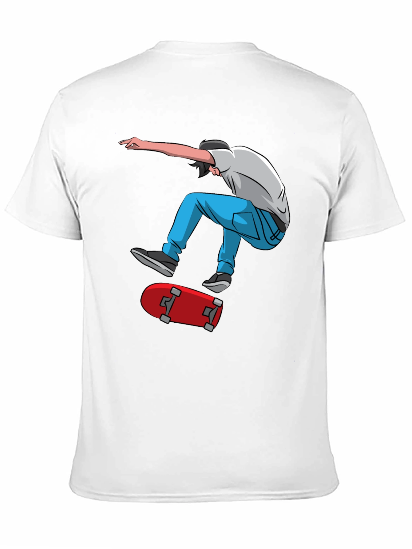 Skater Graphic Tee - Cool & Trendy