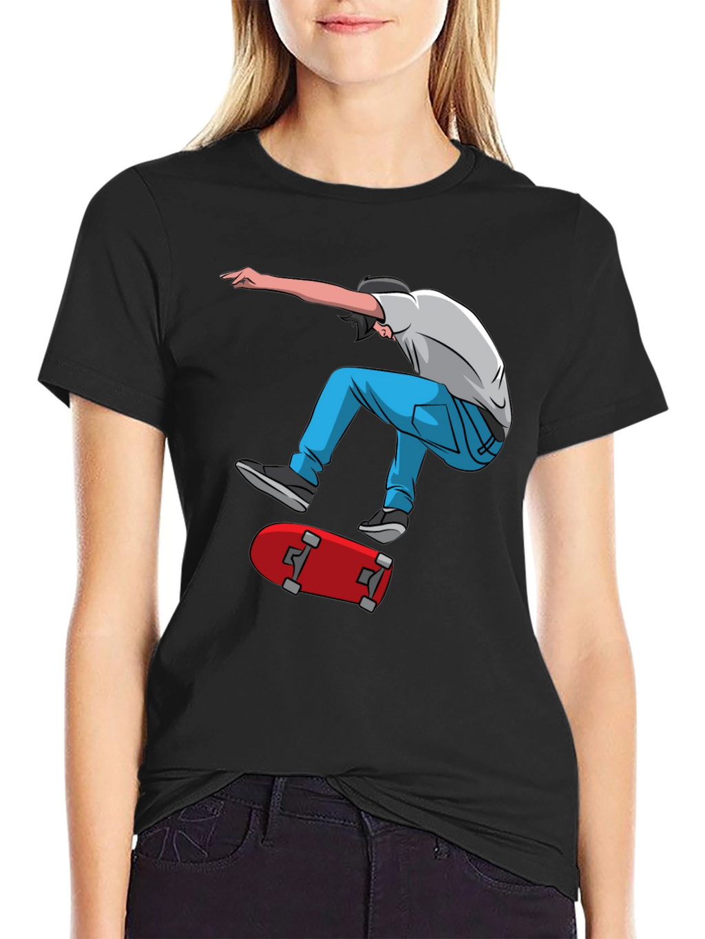 Skater Graphic Tee - Cool & Trendy
