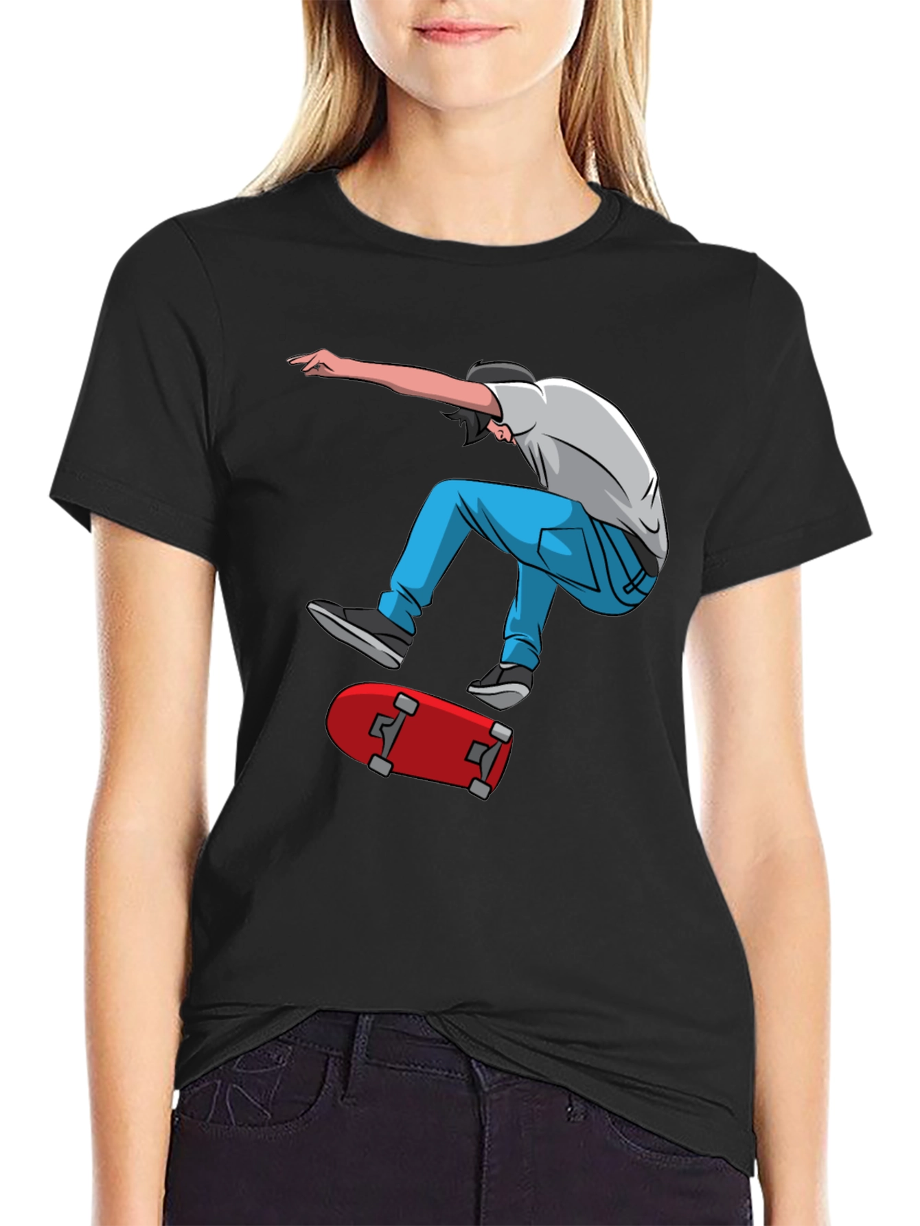 Skater Graphic Tee - Cool & Trendy