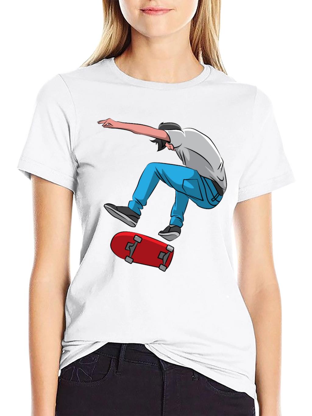 Skater Graphic Tee - Cool & Trendy