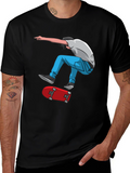 Skater Graphic Tee - Cool & Trendy