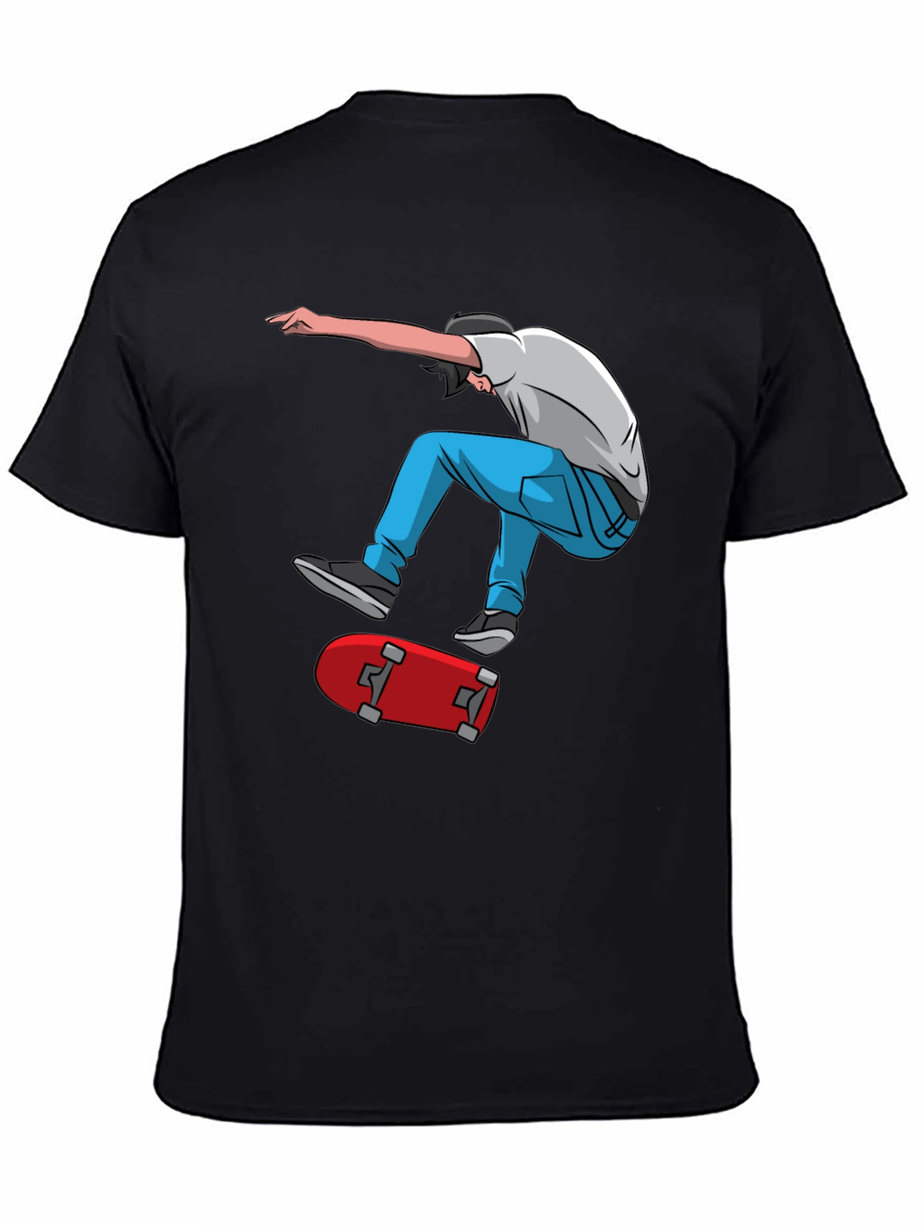 Skater Graphic Tee - Cool & Trendy