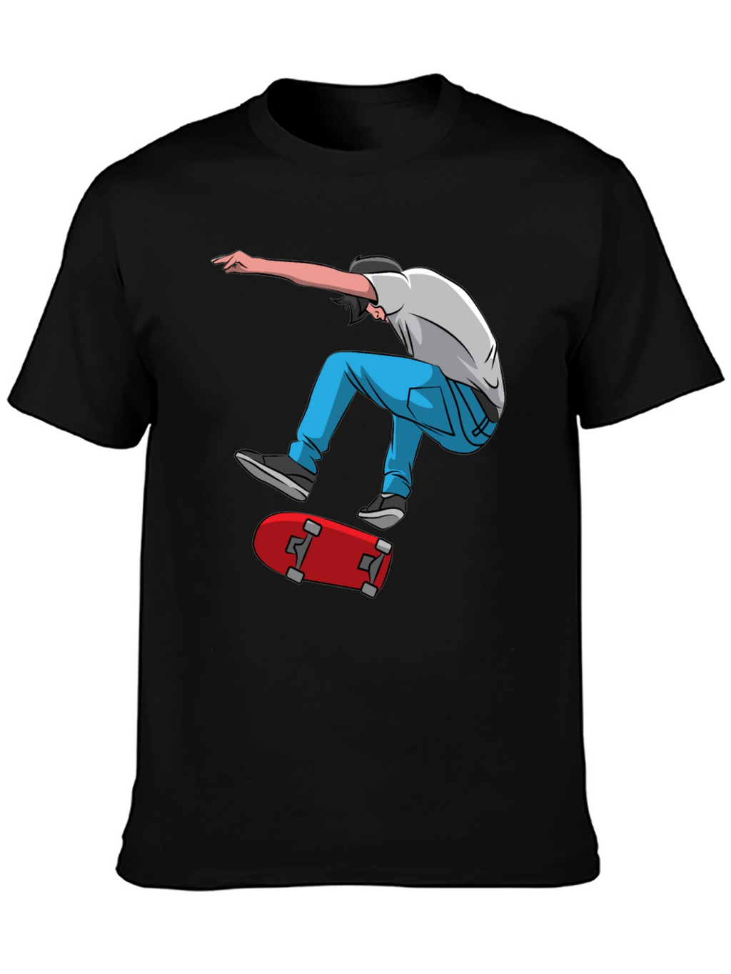 Skater Graphic Tee - Cool & Trendy