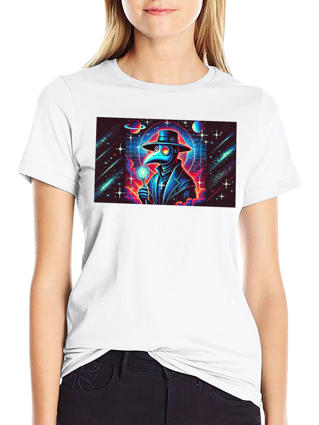Plague Doctor Space T-Shirt