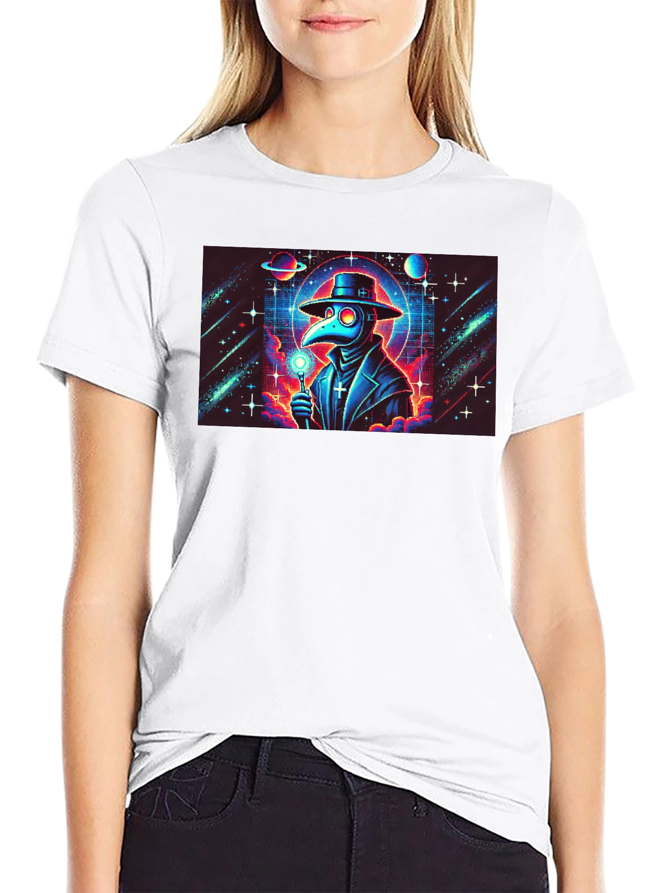 Plague Doctor Space T-Shirt