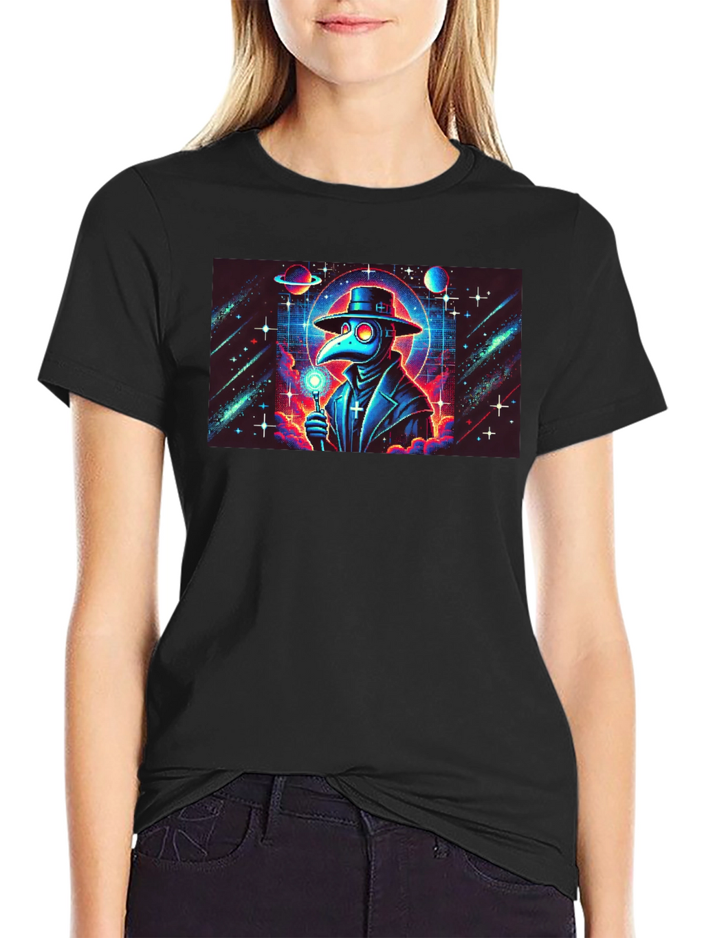 Plague Doctor Space T-Shirt