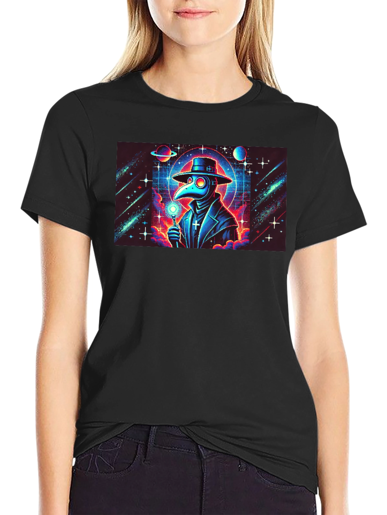 Plague Doctor Space T-Shirt