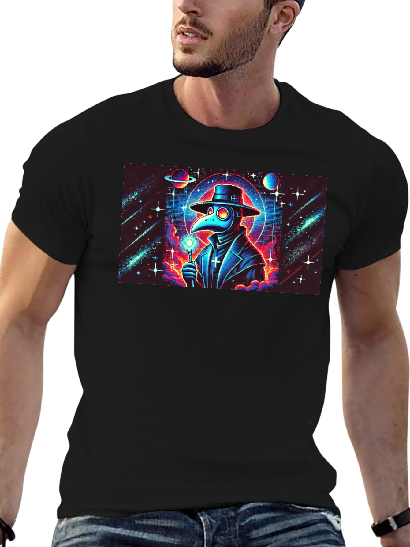 Plague Doctor Space T-Shirt