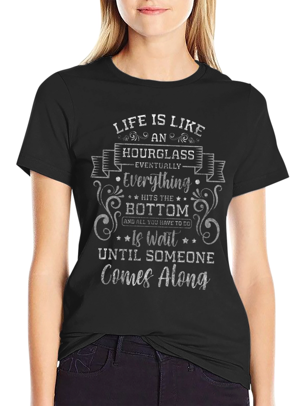 Life is Like Hourglass Graphic Tee