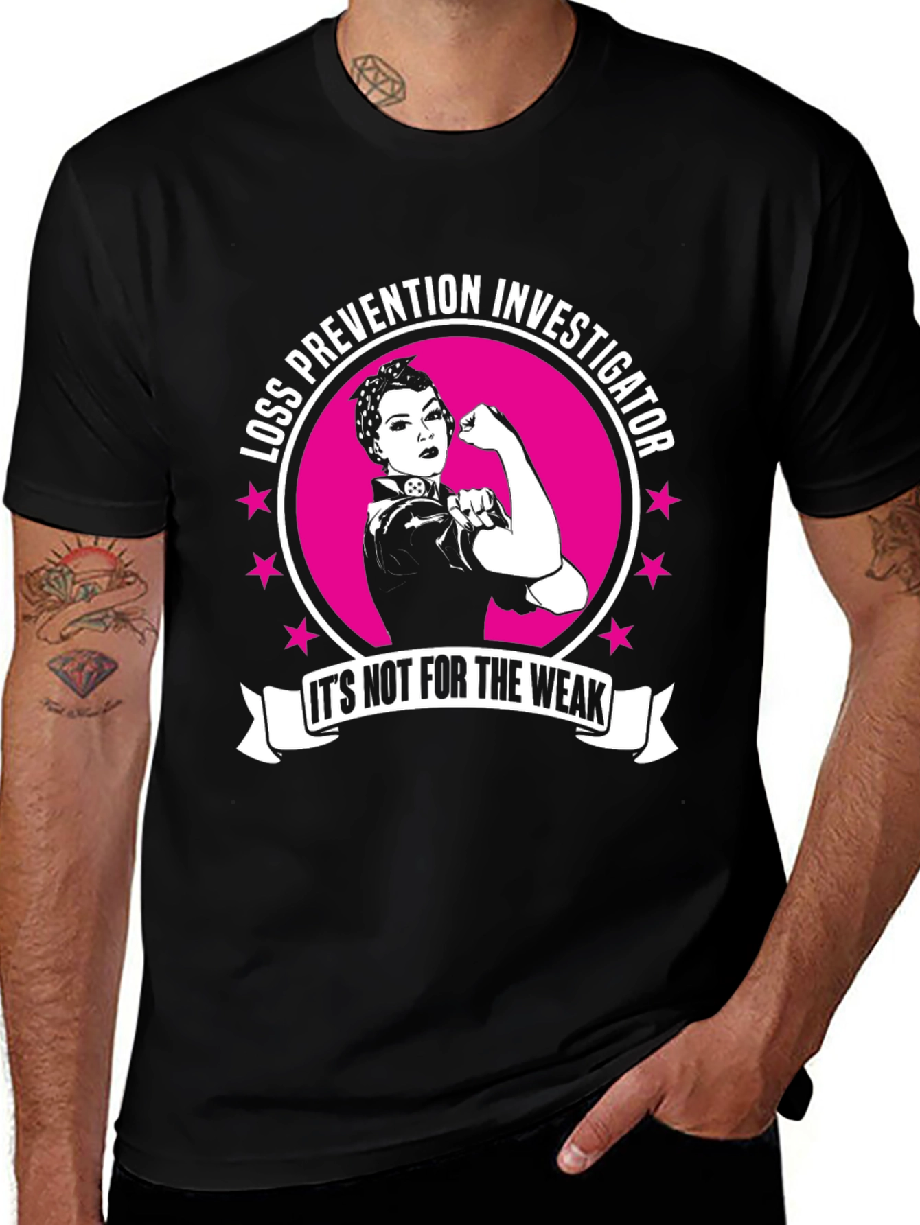Loss Prevention Investigator - Its Not For The Weak - T-Shirt