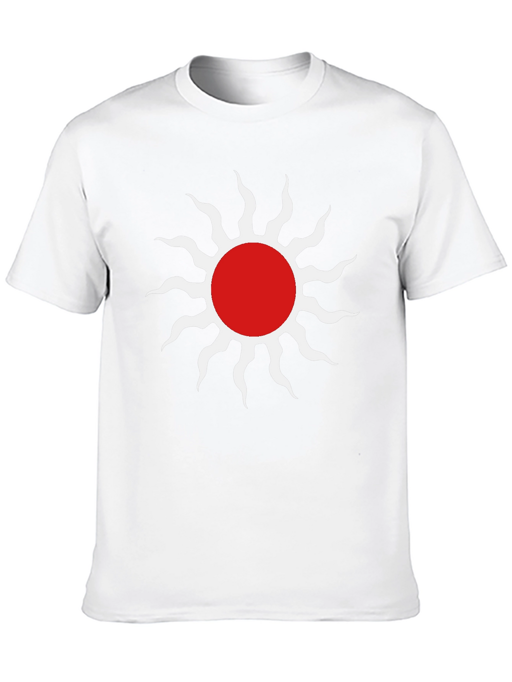 Sun Graphic Tee - Stylish Black T-Shirt