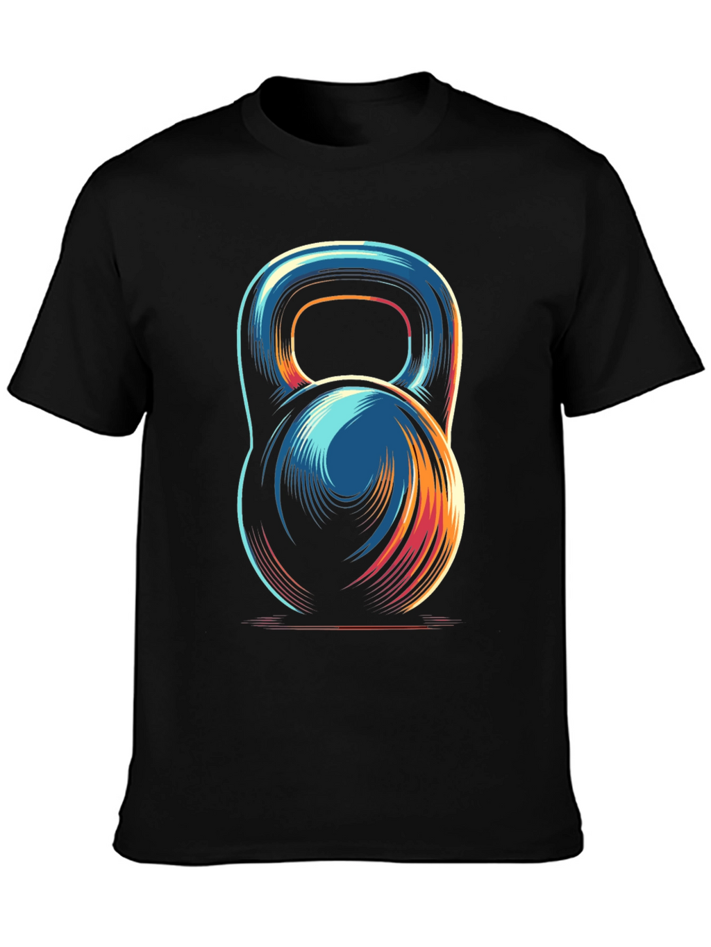 Kettlebell Graphic Tee - Fitness Style