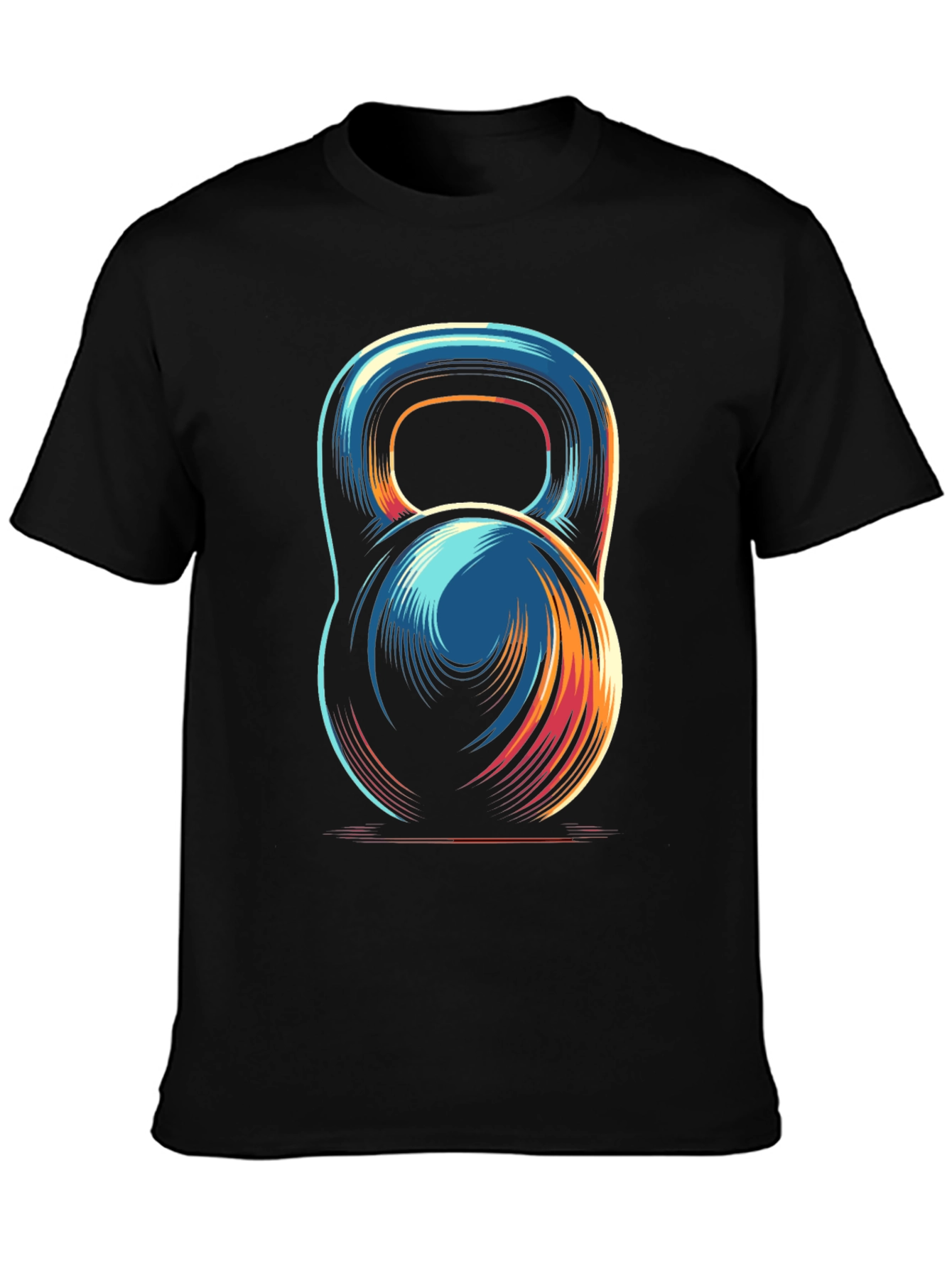 Kettlebell Graphic Tee - Fitness Style