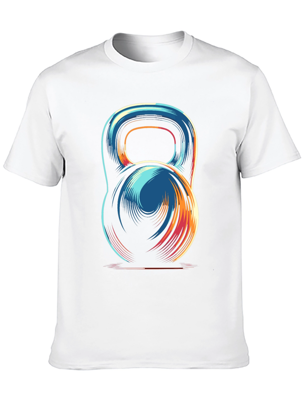 Kettlebell Graphic Tee - Fitness Style