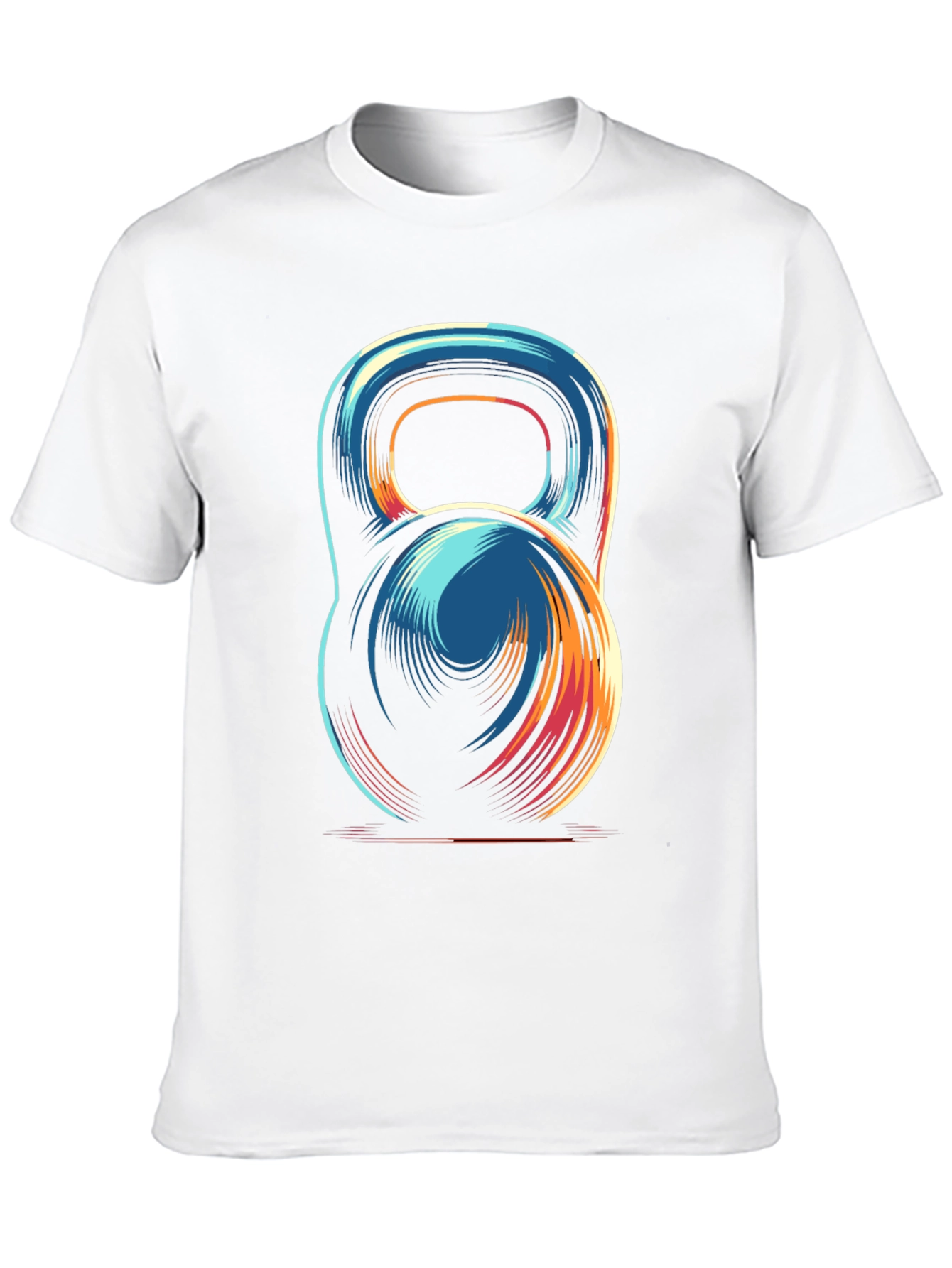 Kettlebell Graphic Tee - Fitness Style