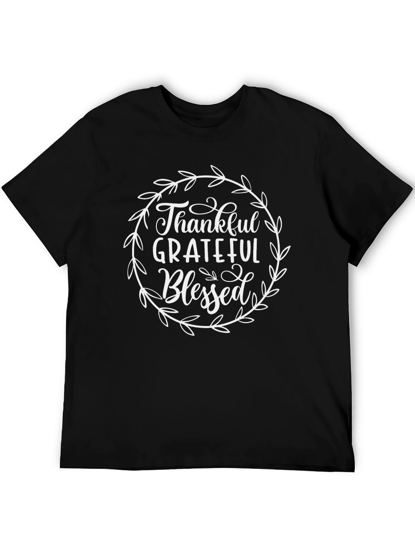 Thankful Grateful Blessed Graphic Tee