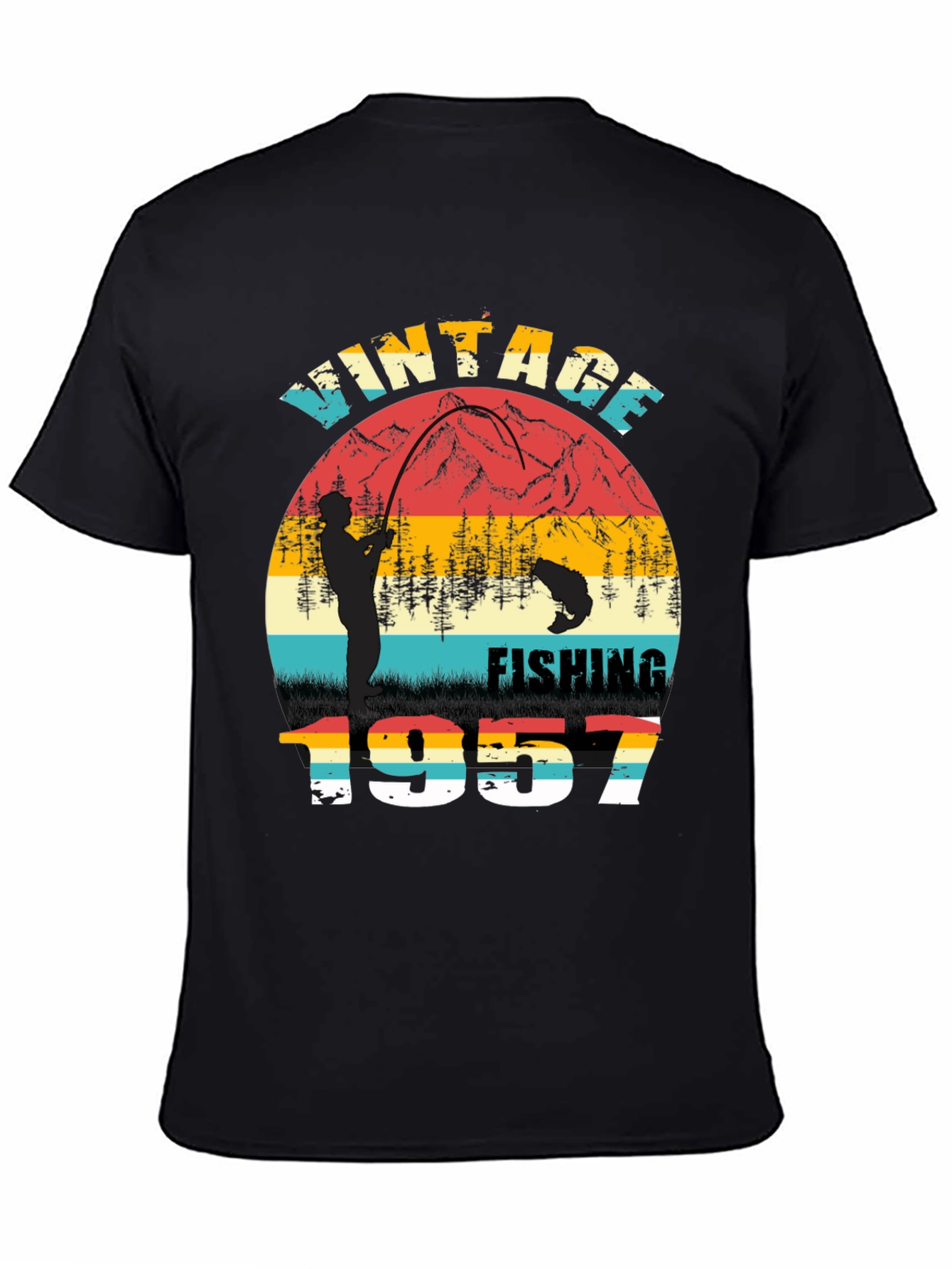Vintage Fishing 1957 Graphic Tee