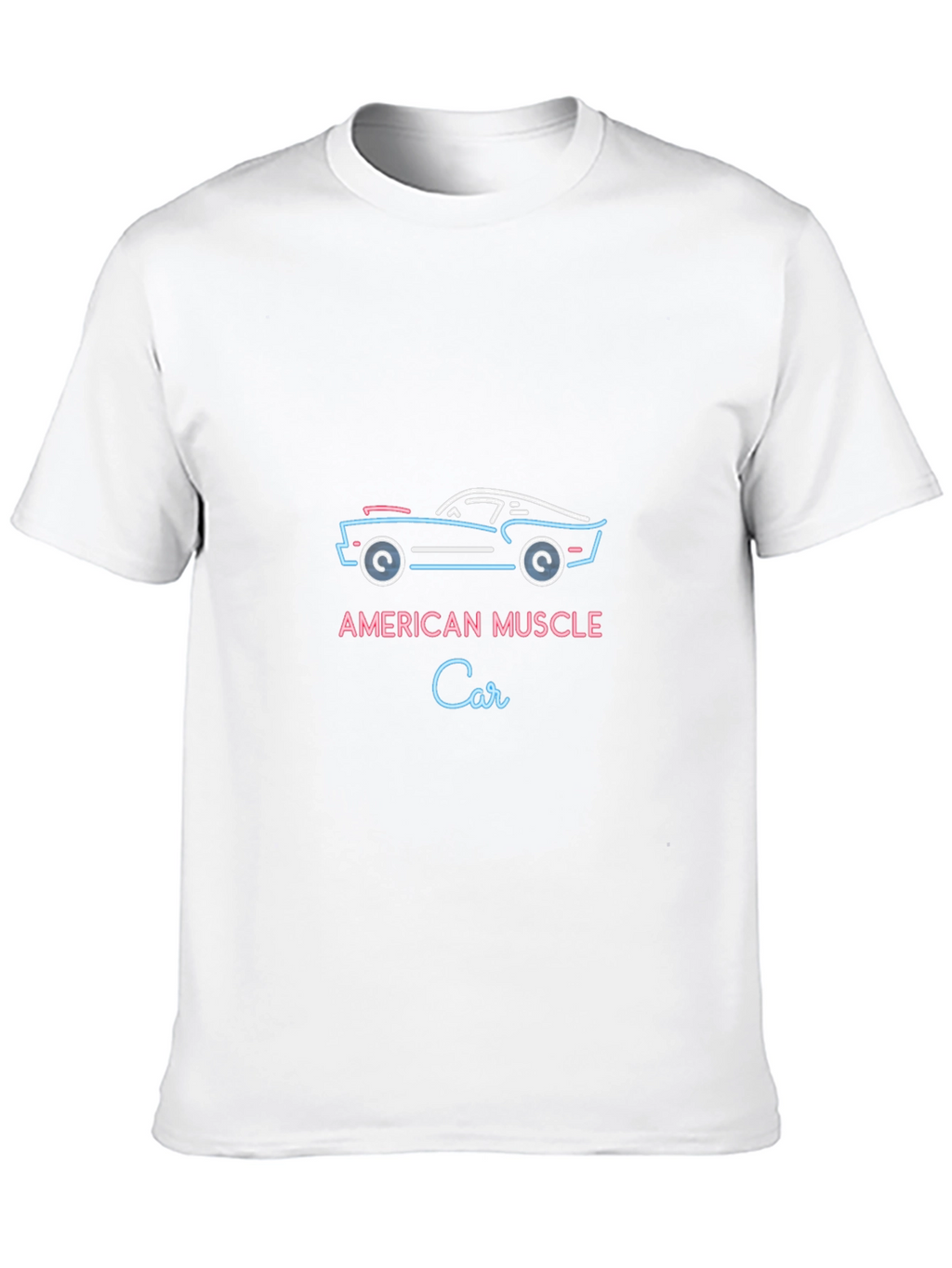 American Muscle Car Graphic Tee - Black