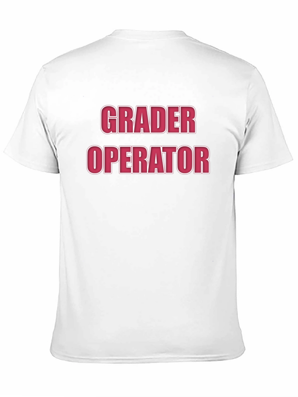 Grader Operator Graphic Tee - Black