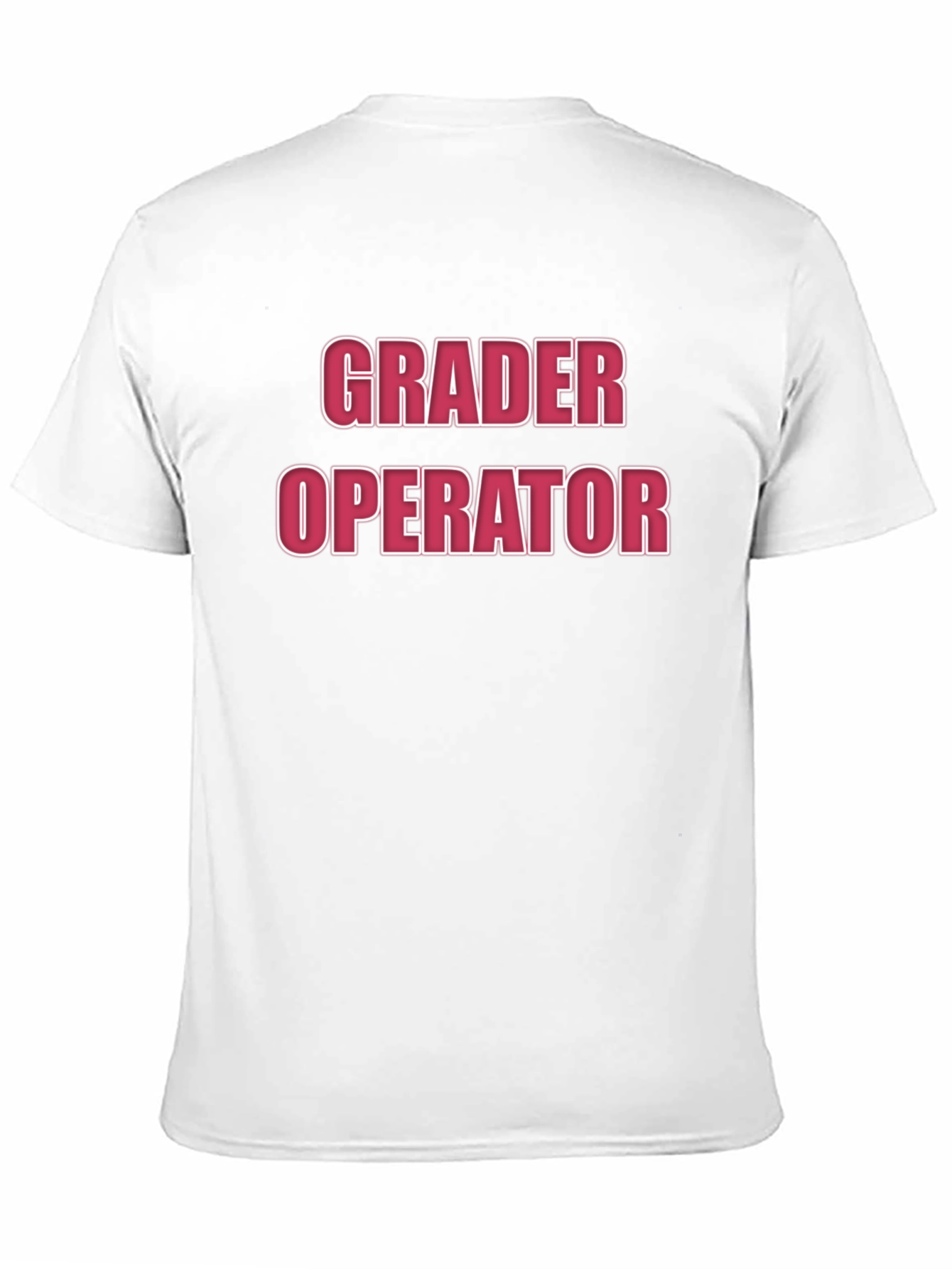 Grader Operator Graphic Tee - Black
