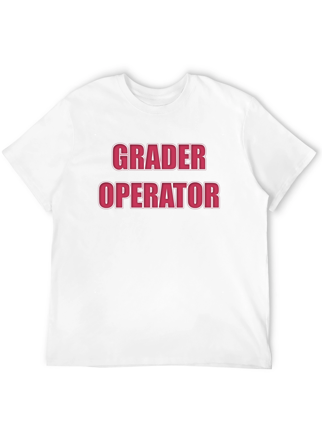 Grader Operator Graphic Tee - Black