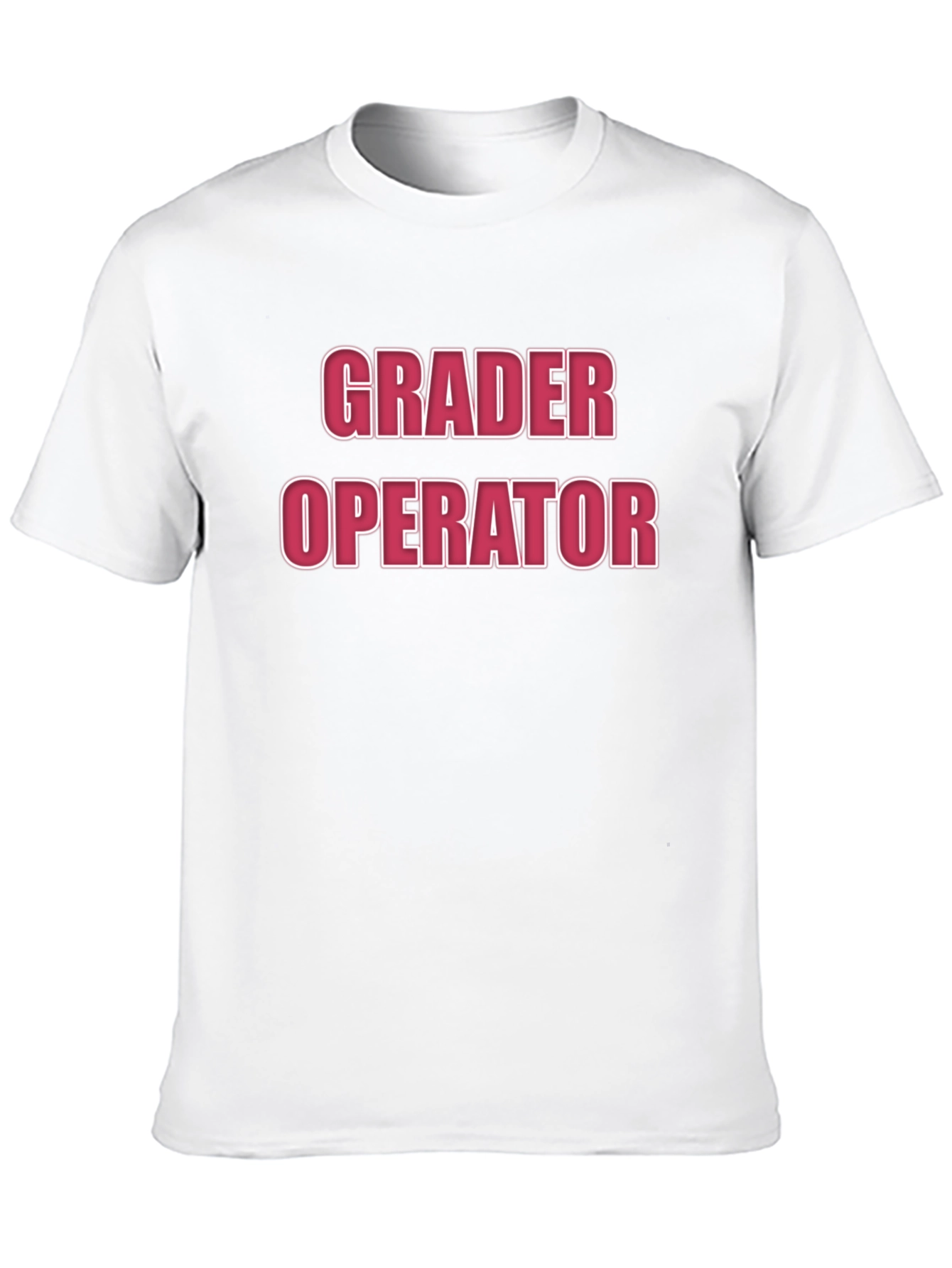 Grader Operator Graphic Tee - Black