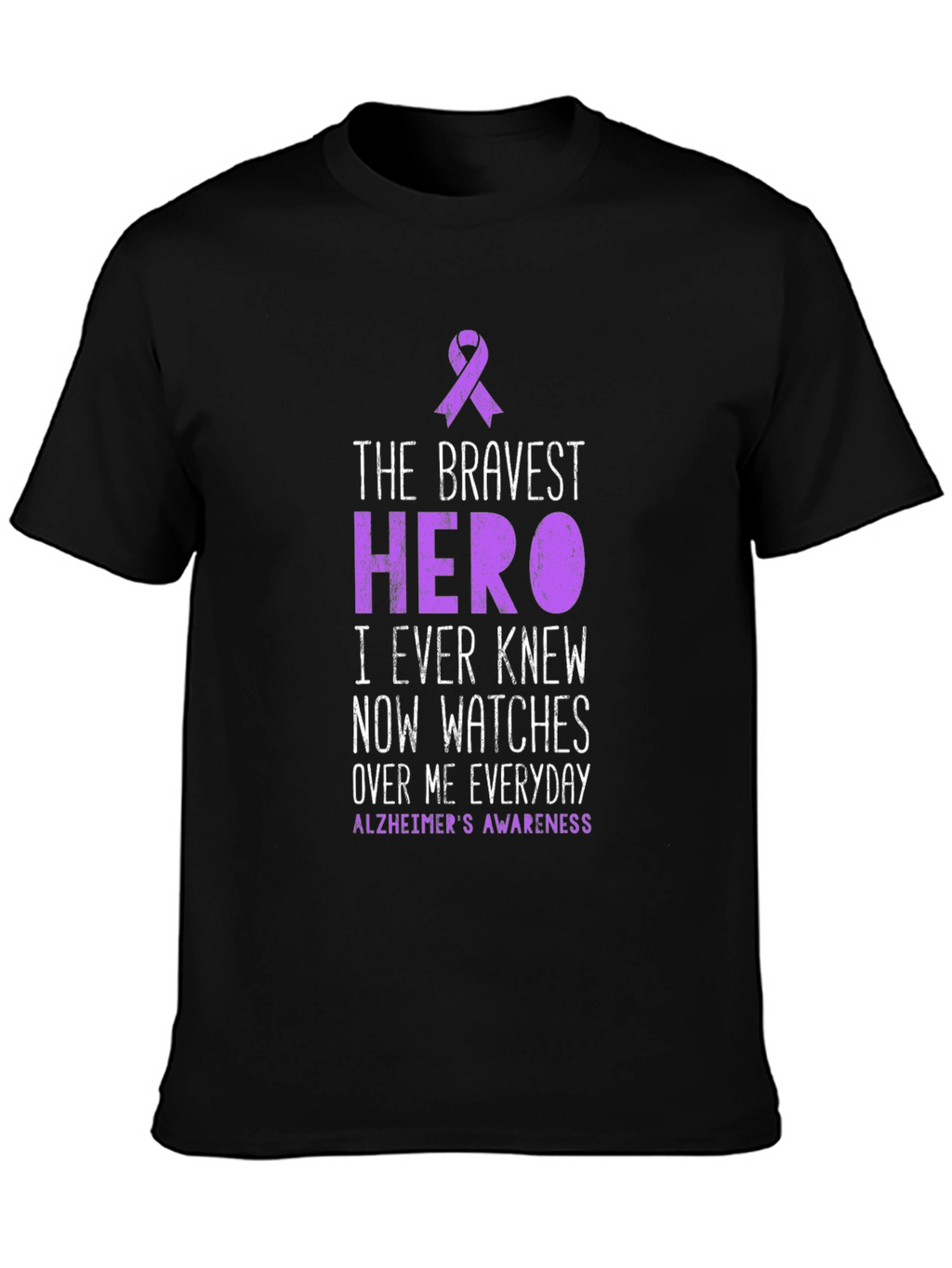 Alzheimers Awareness T-Shirt - Hero Tribute