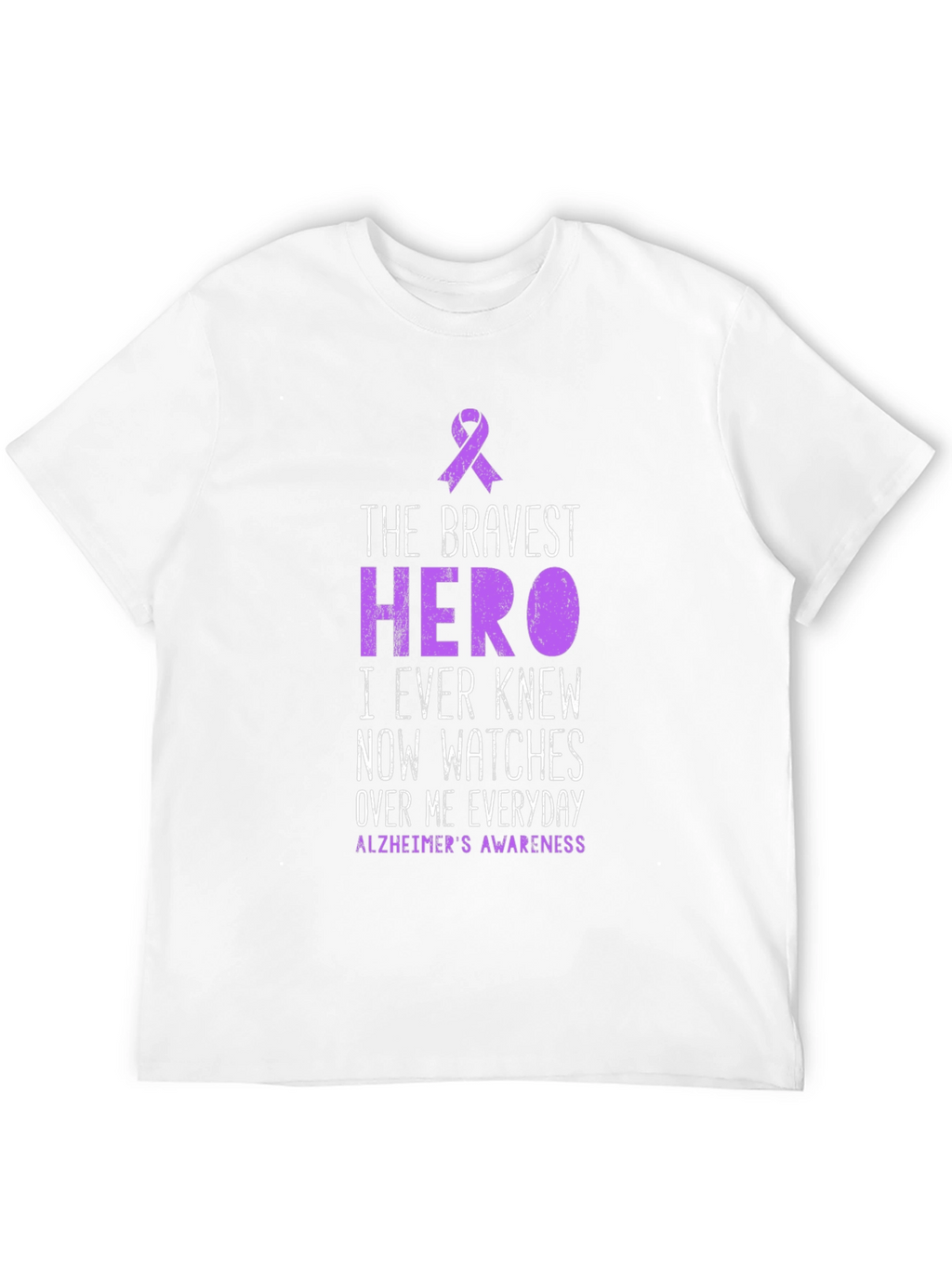 Alzheimers Awareness T-Shirt - Hero Tribute