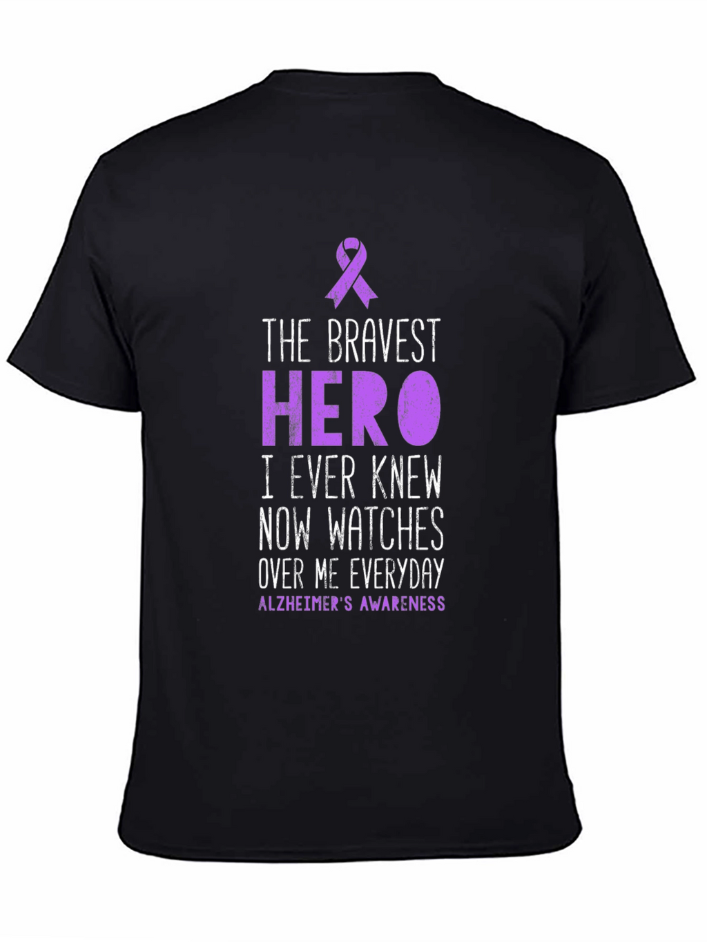 Alzheimers Awareness T-Shirt - Hero Tribute