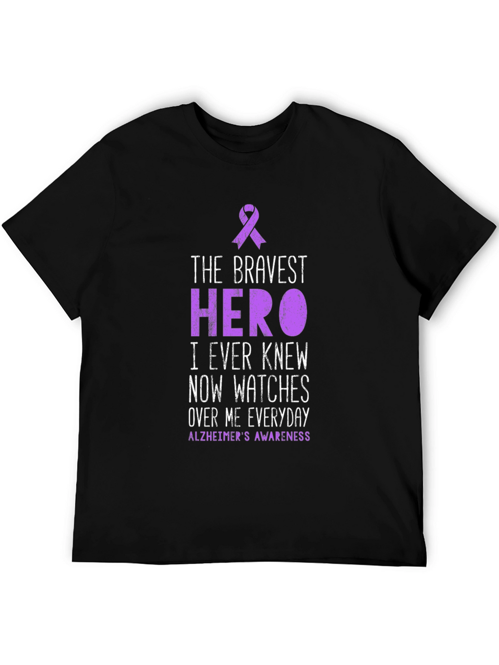 Alzheimers Awareness T-Shirt - Hero Tribute