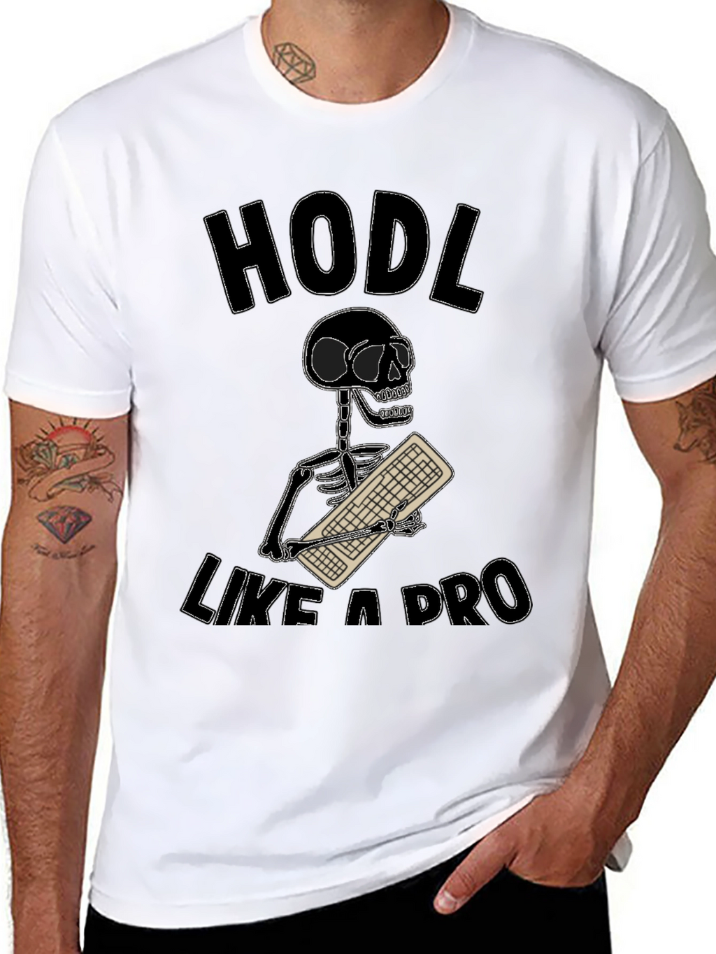 HODL Like a Pro Crypto Trader T-Shirt