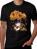 Autumn Unicorn Graphic T-Shirt