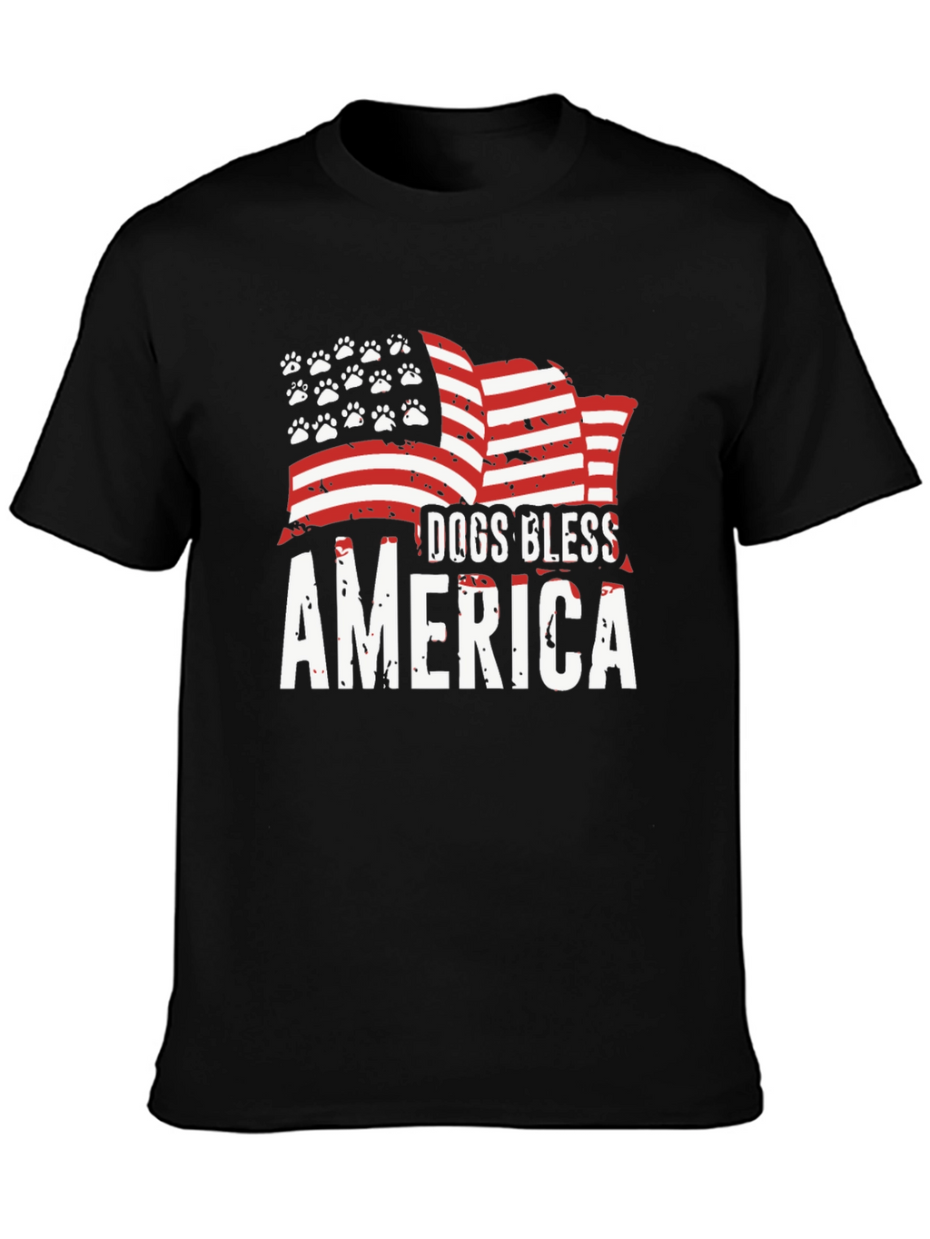 Dogs Bless America T-Shirt