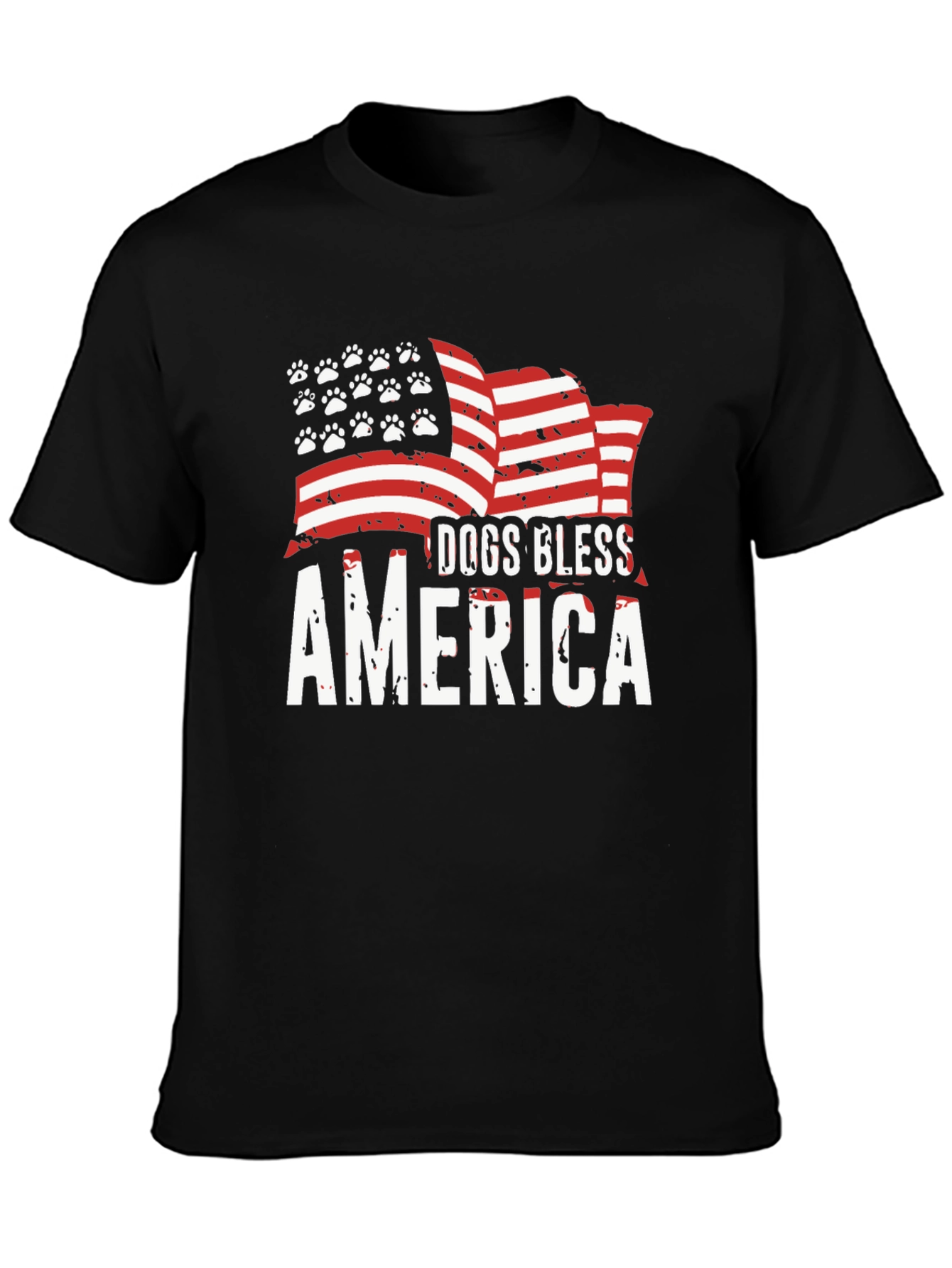 Dogs Bless America T-Shirt