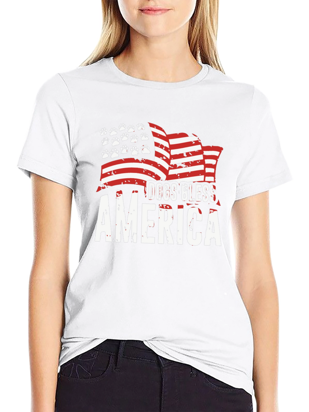 Dogs Bless America T-Shirt