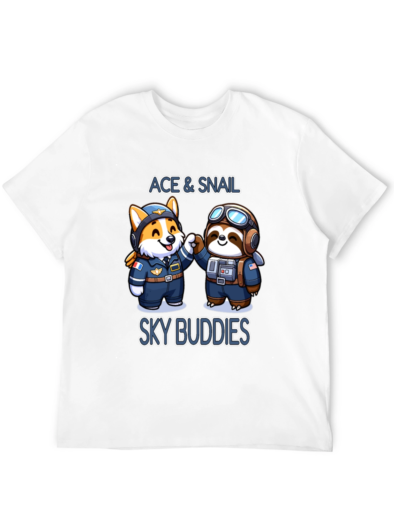 Ace & Snail Sky Buddies T-Shirt