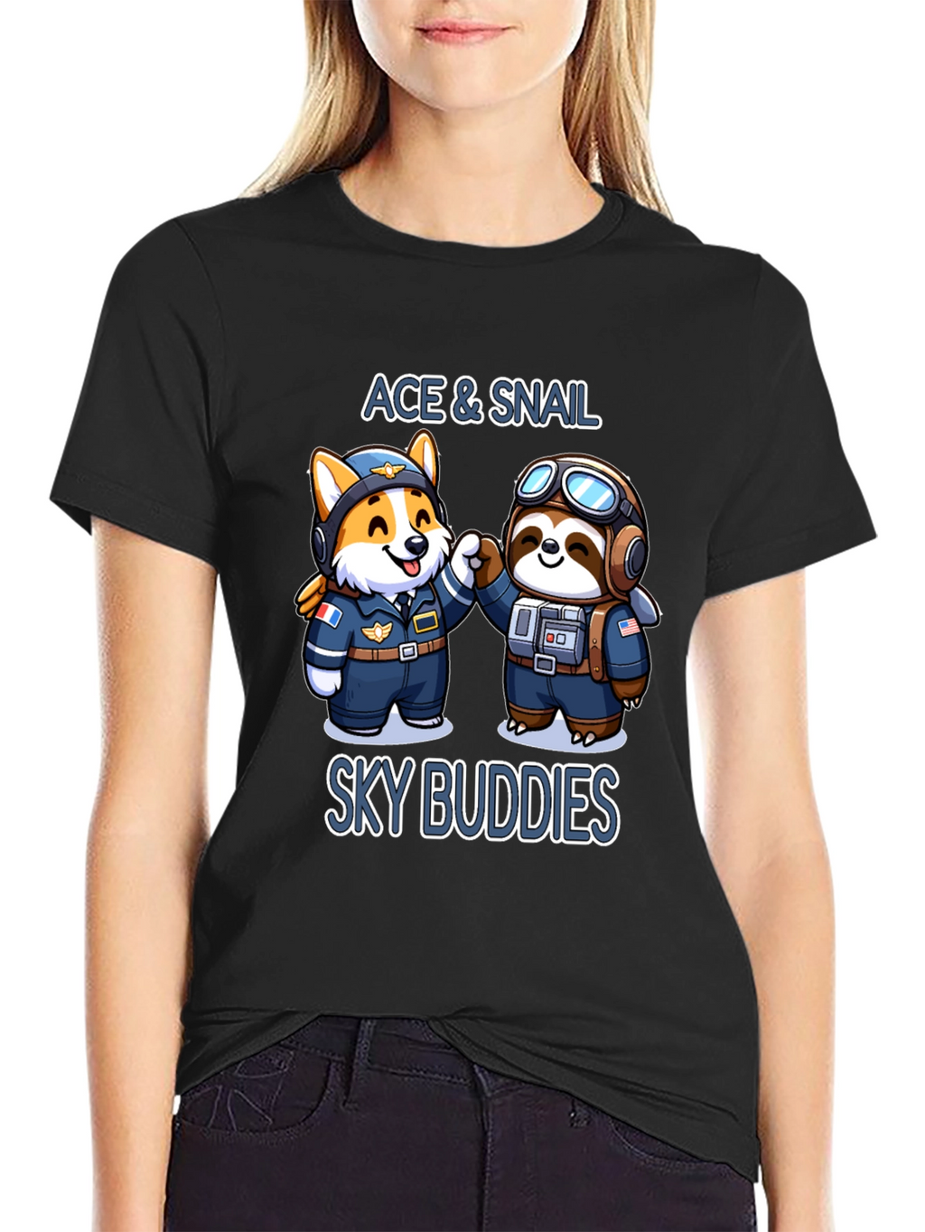 Ace & Snail Sky Buddies T-Shirt