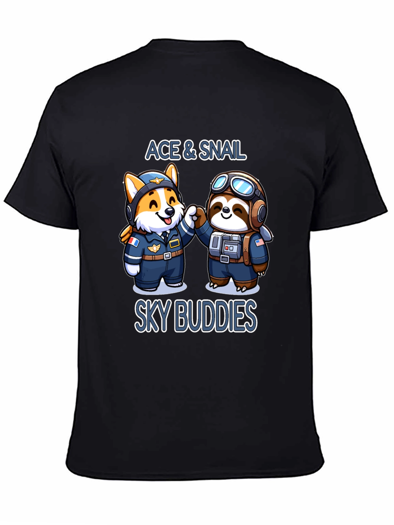 Ace & Snail Sky Buddies T-Shirt