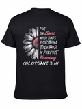 Love Binds Colossians 3:14 Graphic T-Shirt