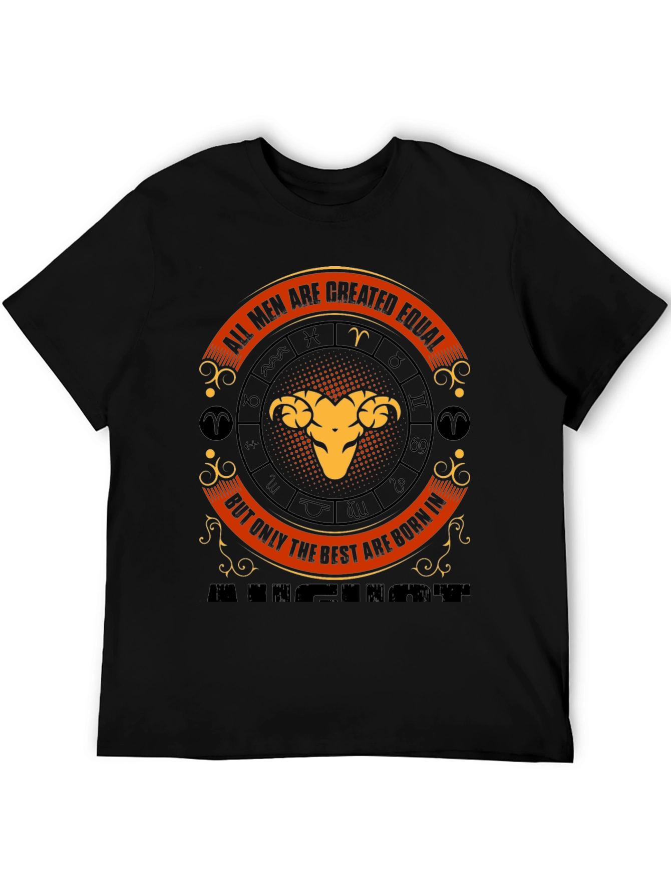 Aries Zodiac T-Shirt - All Men Created Equal