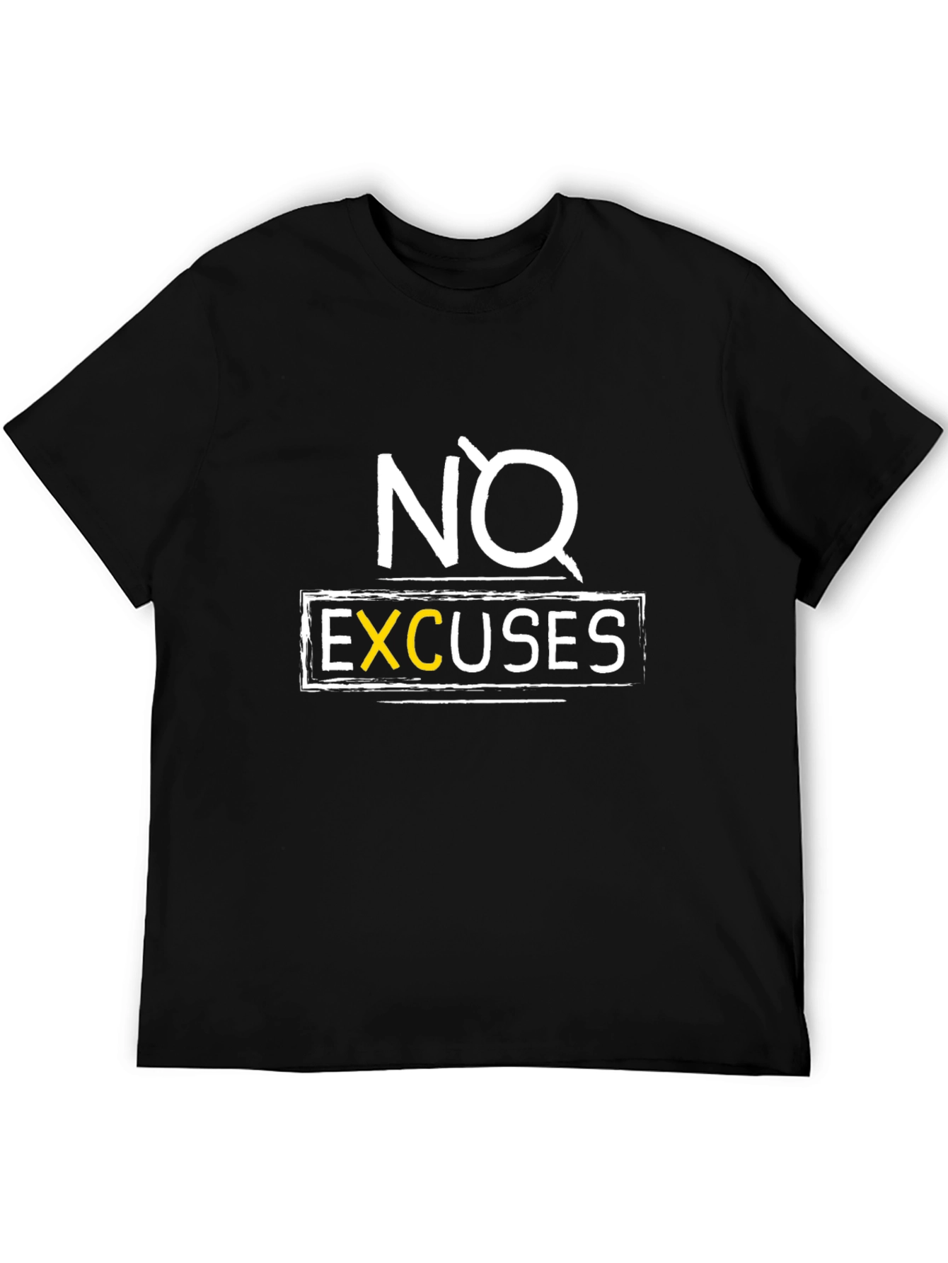 No Excuses Graphic Tee - Motivational T-Shirt