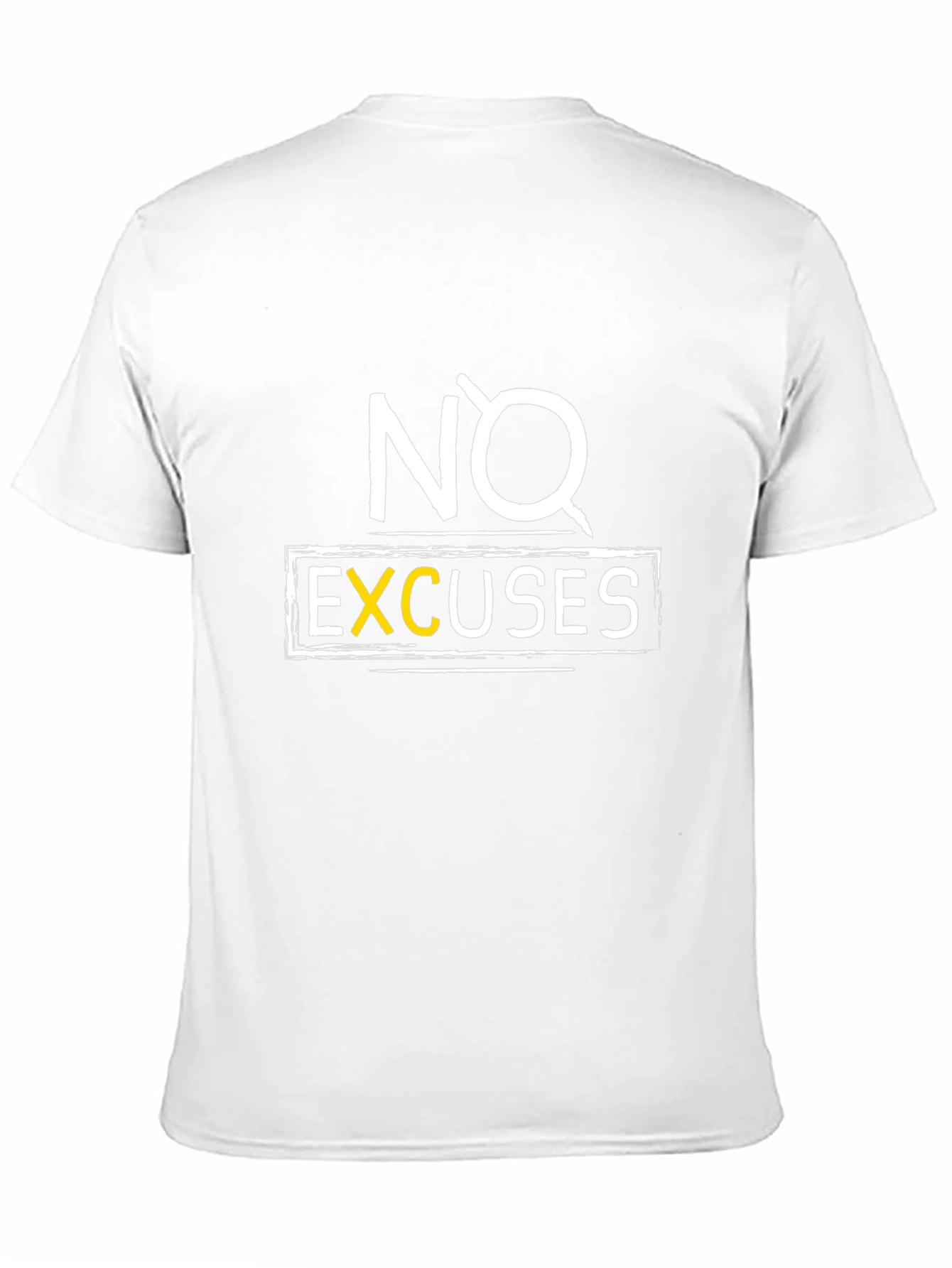 No Excuses Graphic Tee - Motivational T-Shirt