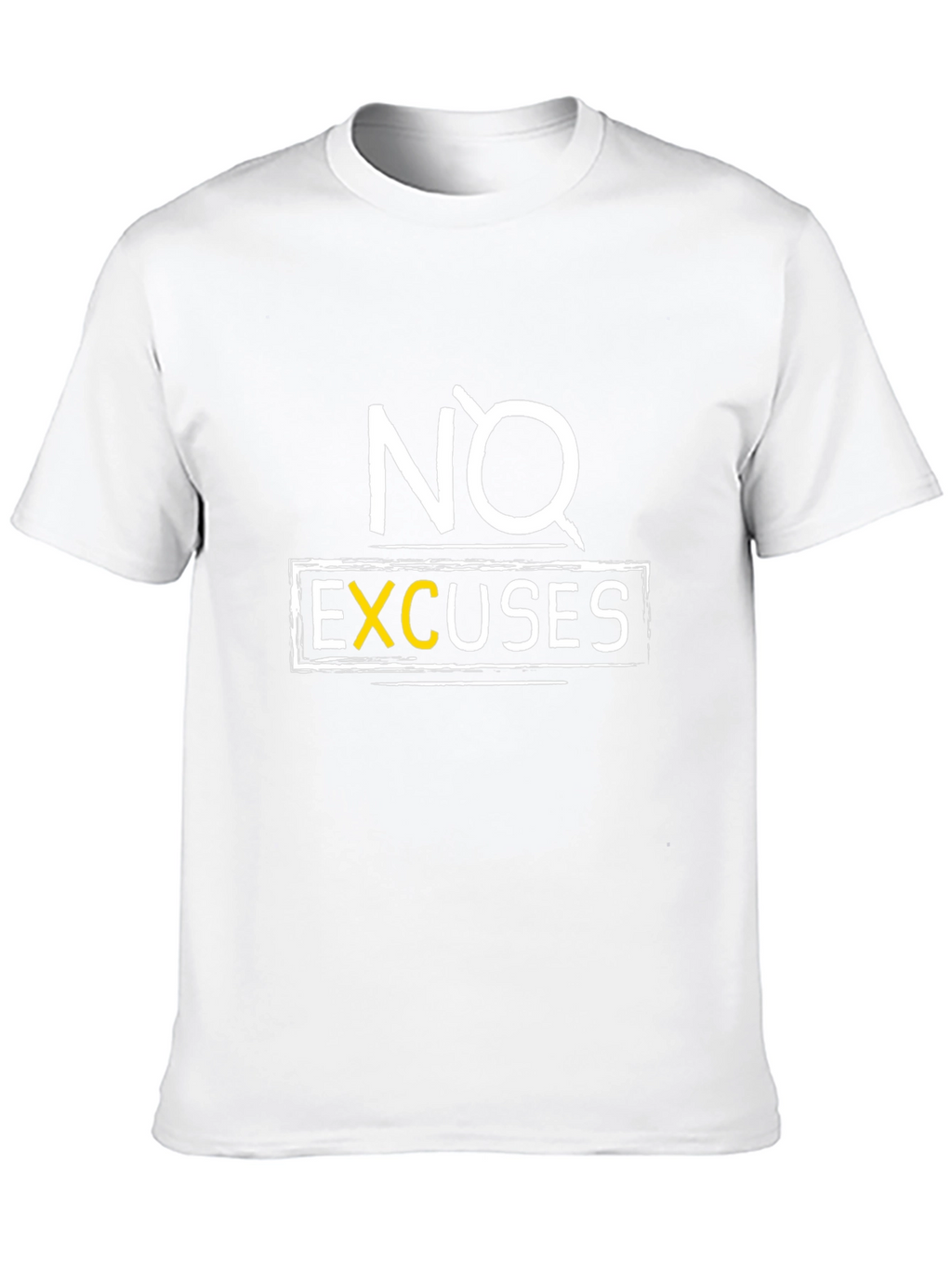 No Excuses Graphic Tee - Motivational T-Shirt