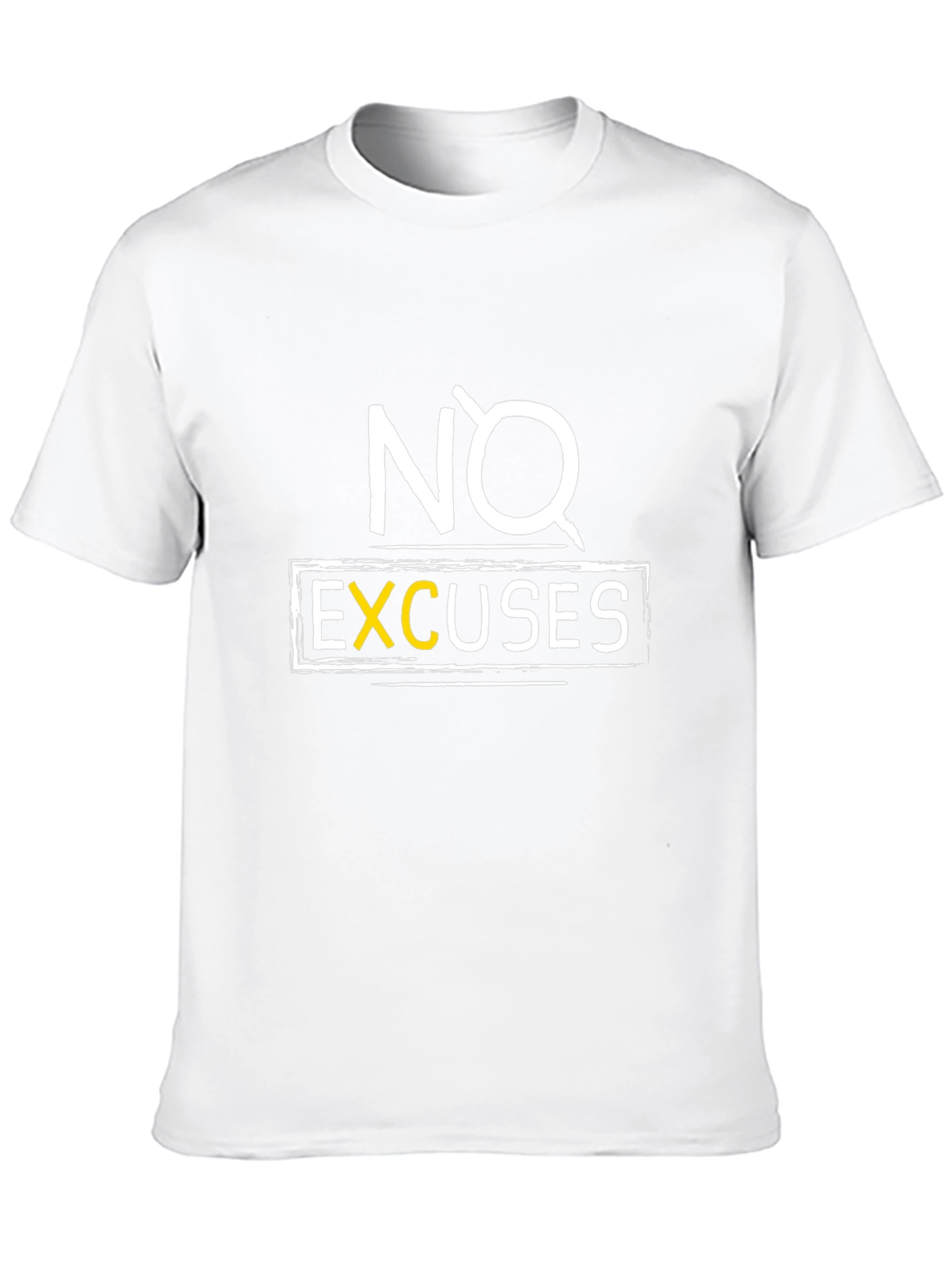 No Excuses Graphic Tee - Motivational T-Shirt