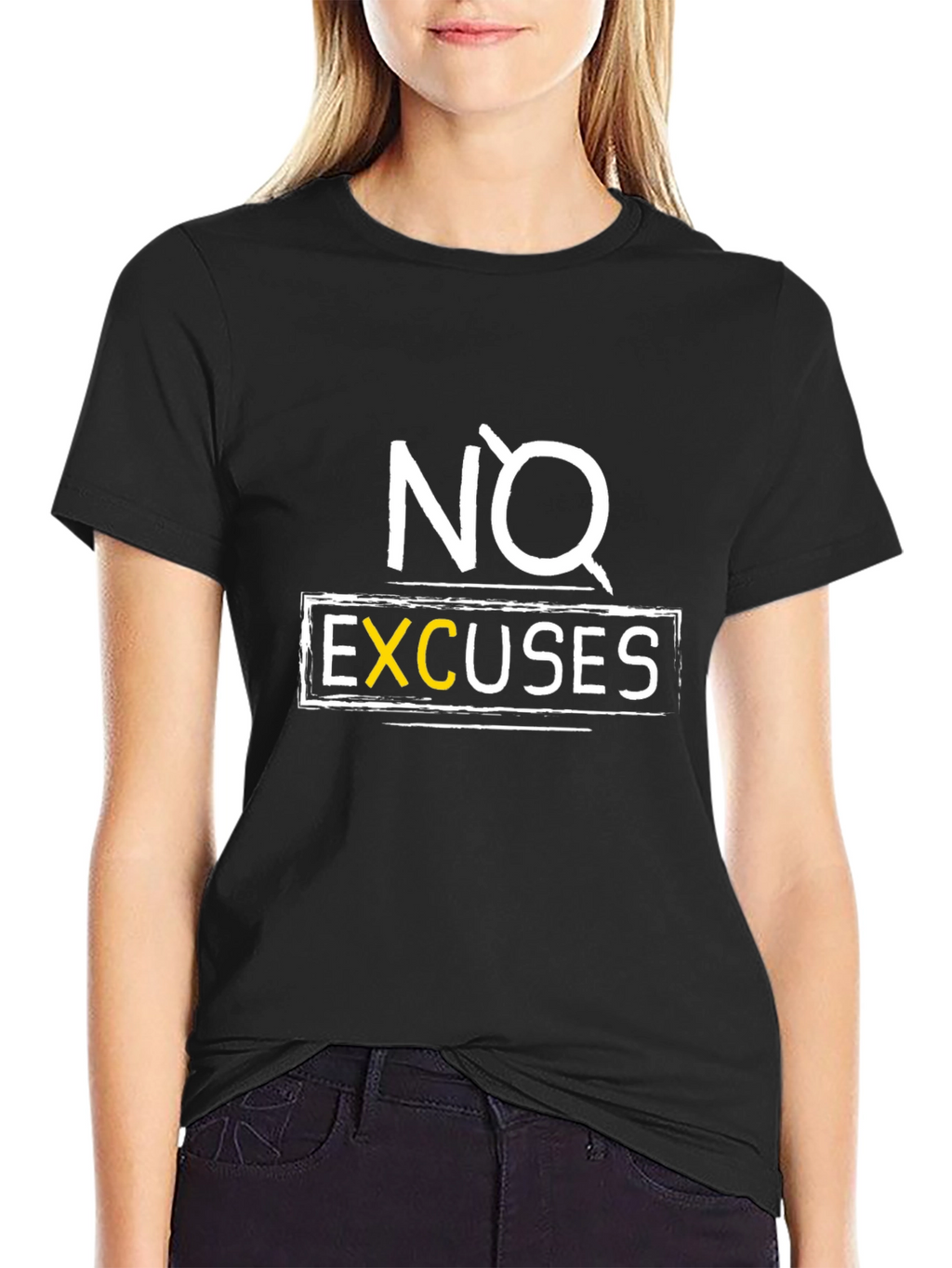 No Excuses Graphic Tee - Motivational T-Shirt
