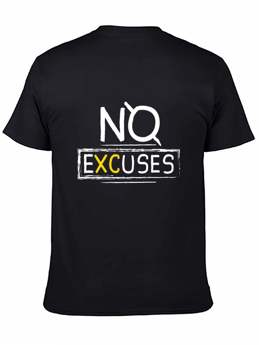 No Excuses Graphic Tee - Motivational T-Shirt