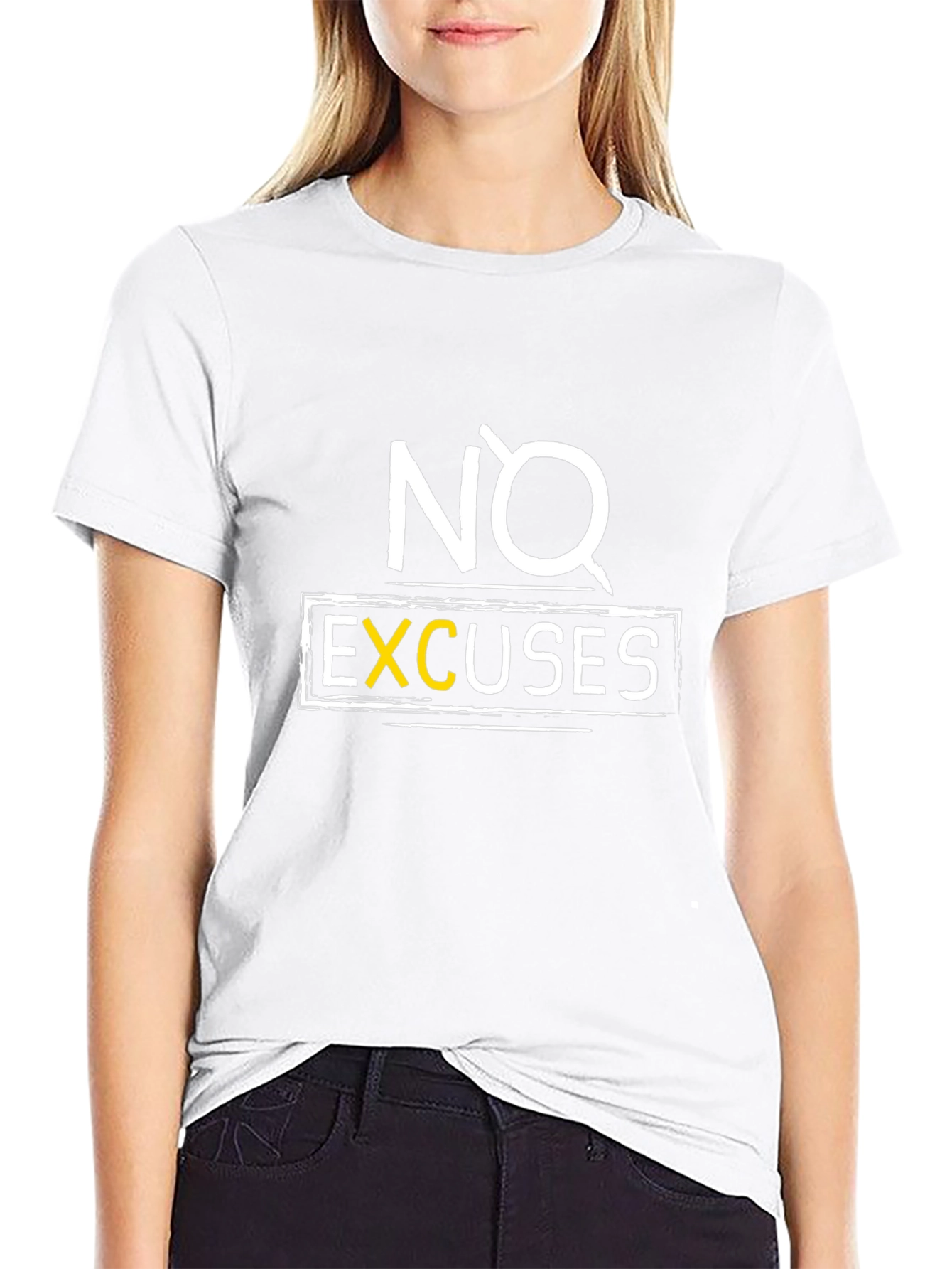 No Excuses Graphic Tee - Motivational T-Shirt
