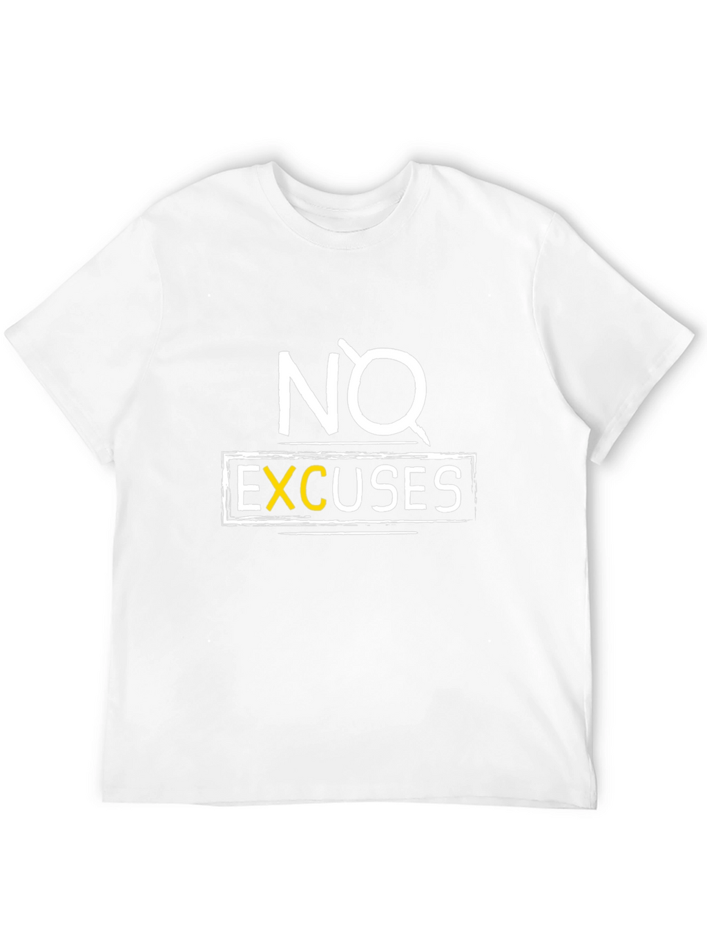 No Excuses Graphic Tee - Motivational T-Shirt